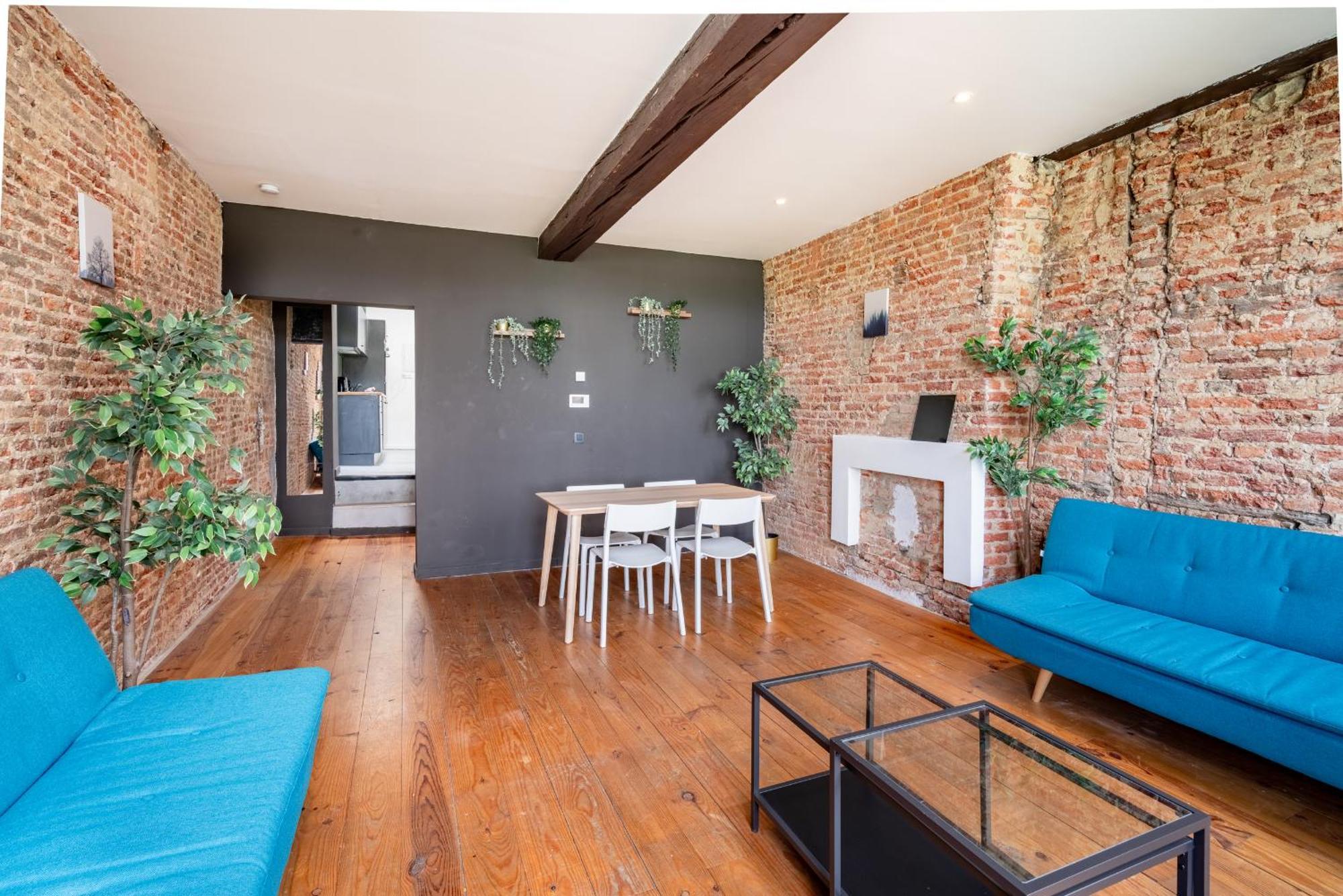 Charming Two-Bedroom River Side Apartment Antwerpen Eksteriør billede
